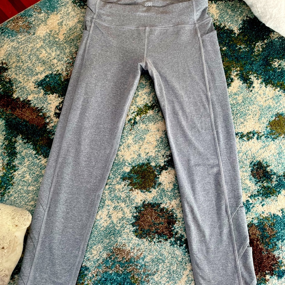 Athleta Girl Gray Leggings. Fits SM/MD